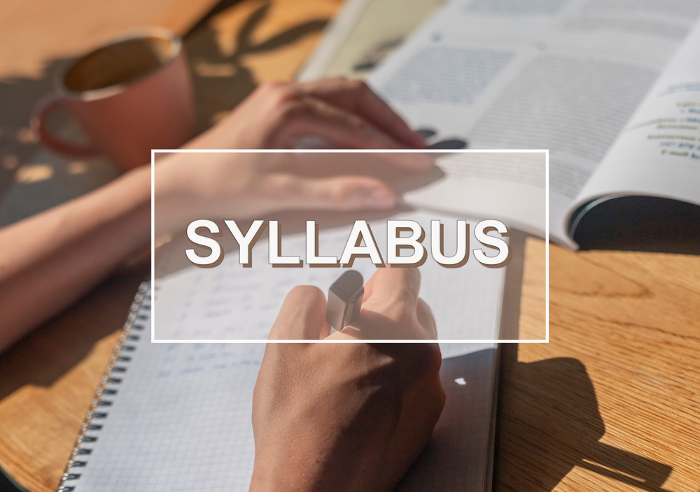 Get acquainted with the syllabus